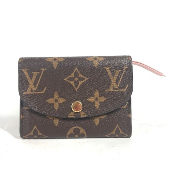 LOUIS VUITTON Monogram Porto Monnaie-Rosalie Wallet Coin Case purse - Picture 1 of 12